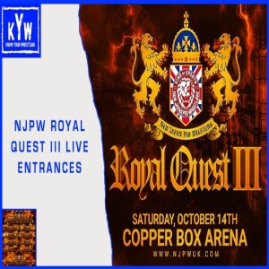 NJPW Royal Quest III Live Entrances