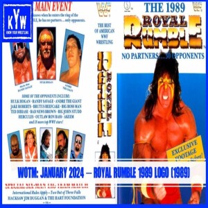 WOTM: January 2024 – Royal Rumble 1989 Logo (1989)
