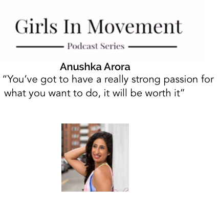 Anushka Arora | Radio & TV Presenter | Episode 8 | Girls In Movement | Podcast Series 