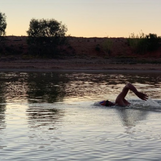 Ocean swimming... with Brendan Cullen