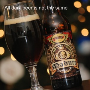All dark beer is not the same