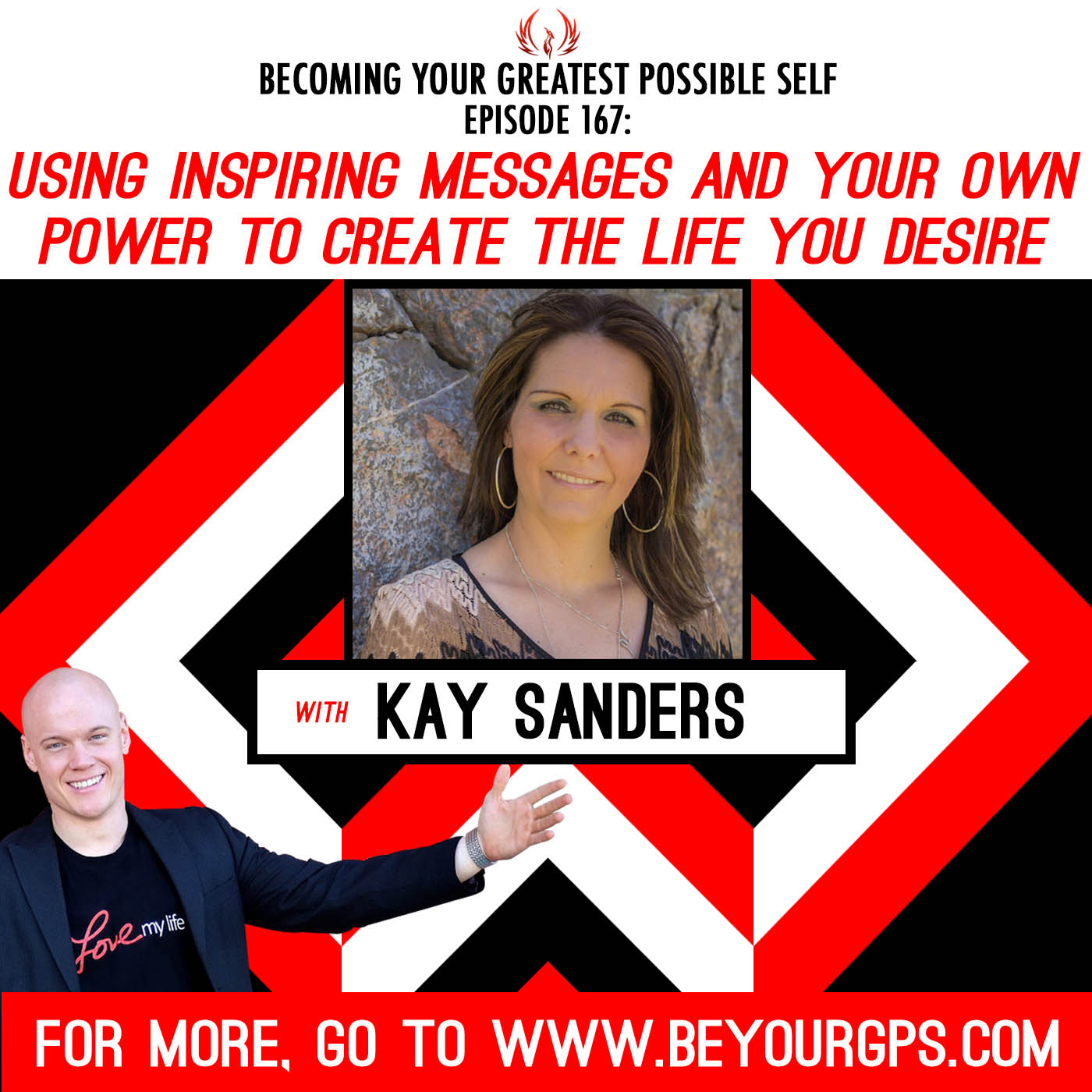 Using Inspiring Messages and Your Own Power to Create the Life You Desire with Kay Sanders