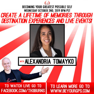 Create A Lifetime Of Memories Through Destination Experiences & Live Events! With Alexandria Tomayko