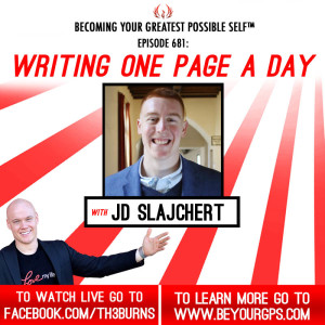 Writing, One Page A Day With JD Slajchert
