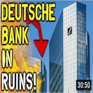 DEUTSCHE BANK IN RUINS! - COLLAPSING BANK IS FAILING TO RESTRUCTURE!