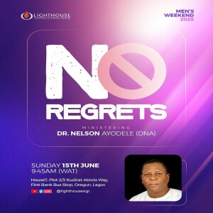 No Regrets // Nelson Ayodele