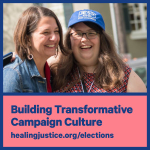 Building Transformative Campaign Culture with Nancy Leeds (CampaignSick) and Becca Rast (Jess King for Congress)