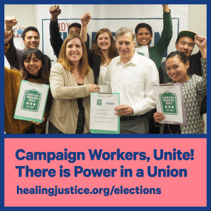 Campaign Workers, Unite! There is Power in a Union (with Meg Reilly of Campaign Workers Guild & Shanequa Charles)