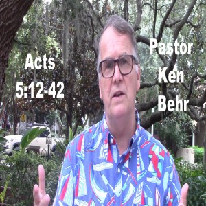 Acts 5:12-42 How To Respond In A Crisis