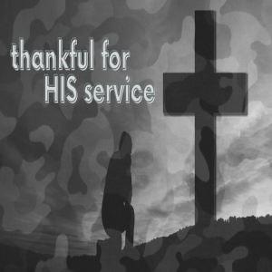 Thankful for His Service