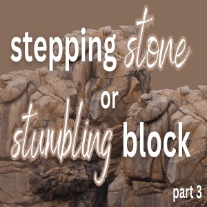 Stepping Stone or Stumbling Block? Part 3