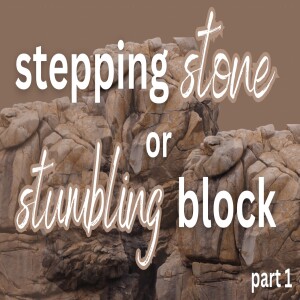 Stepping Stone or Stumbling Block Part 1