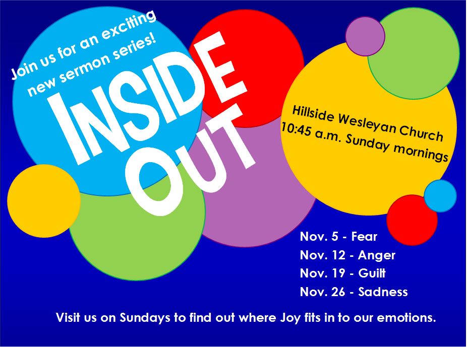 11/26/17 INSIDE OUT: Sadness and Joy