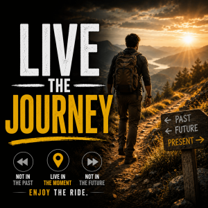 It's not about the past or future: it's about living out the journey