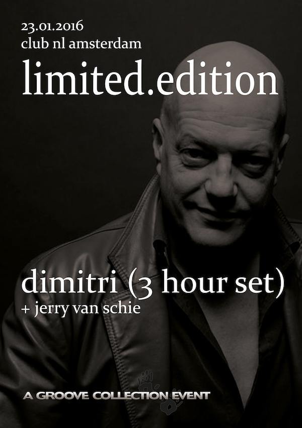 Jerry van Schie live at limited.edition 23/1/16 (jerry's last live dj-set @ clubNL)