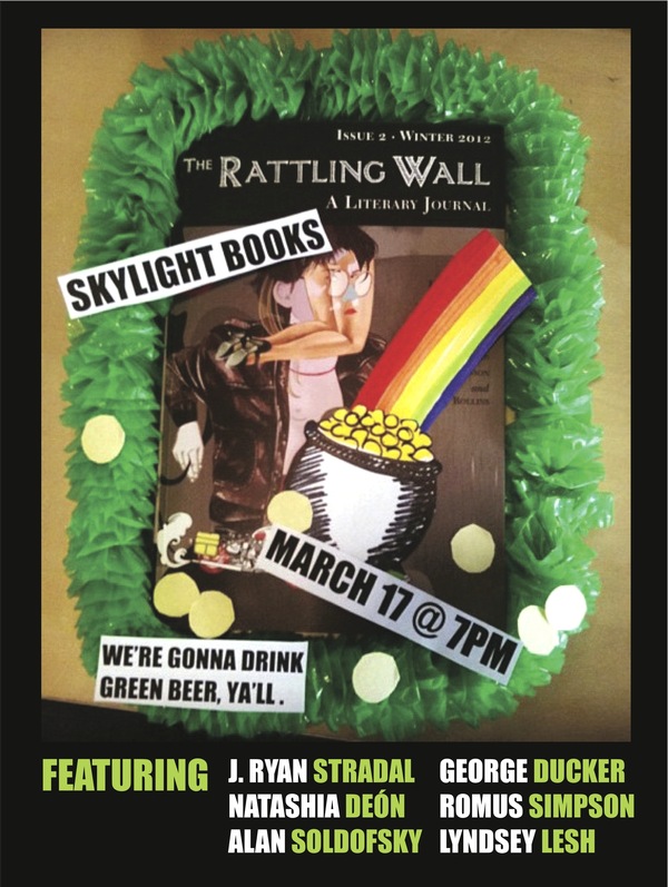 Pen Center USA presents the Rattling Wall