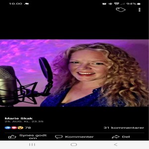 Hør Podcasten fra Nærradio Korsør - Musikboksen med interview med Musikeren Marie Skak