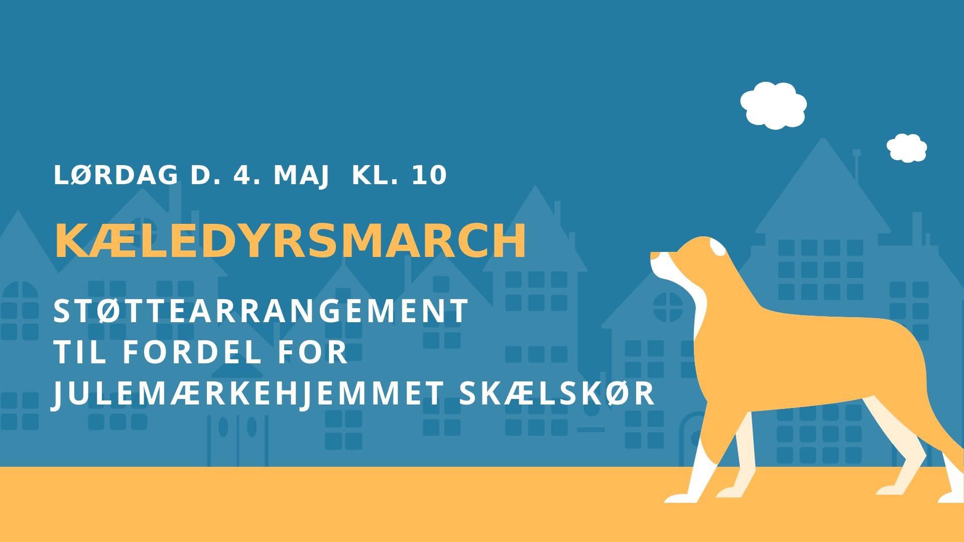 Max Johansen gæstede Nærradio Korsør og fortalte om Kæledyrsmarchen i Skælskør idag, hør det her
