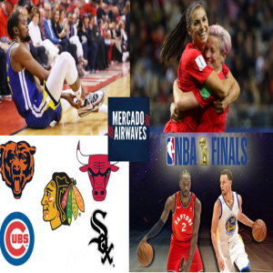 KD Ruptured Achilles. NBA Finals Talk, US Women Soccer Dominate, Baseball, Chicago Sports - Sports From The Couch