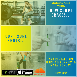 How Sport Braces, Cortisone Shots & KT-Tape HURT Runners & Marathoners!