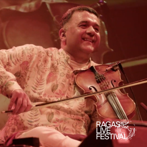 Live:  Ganesh Rajagopalan and  Anantha R. Krishnan at Ragas Live Festival 2024