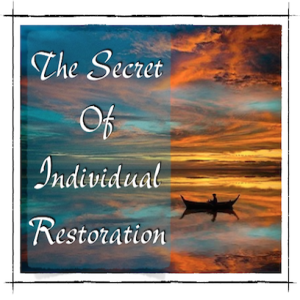 The Secret Of Individual Restoration