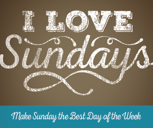 10/30/2016 - I Love Sundays! - Week #4 - Brad White