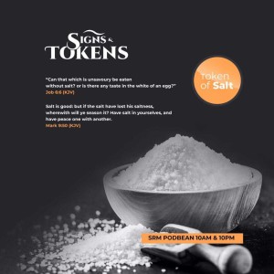 Signs & Tokens (Day) Salt with George Mceagle