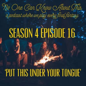 S4E16 - Put This Under Your Tongue