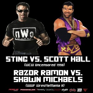 Scott Hall Tribute Show (Sting vs. Scott Hall and Shawn Michaels vs. Razor Ramon) Watch Along!