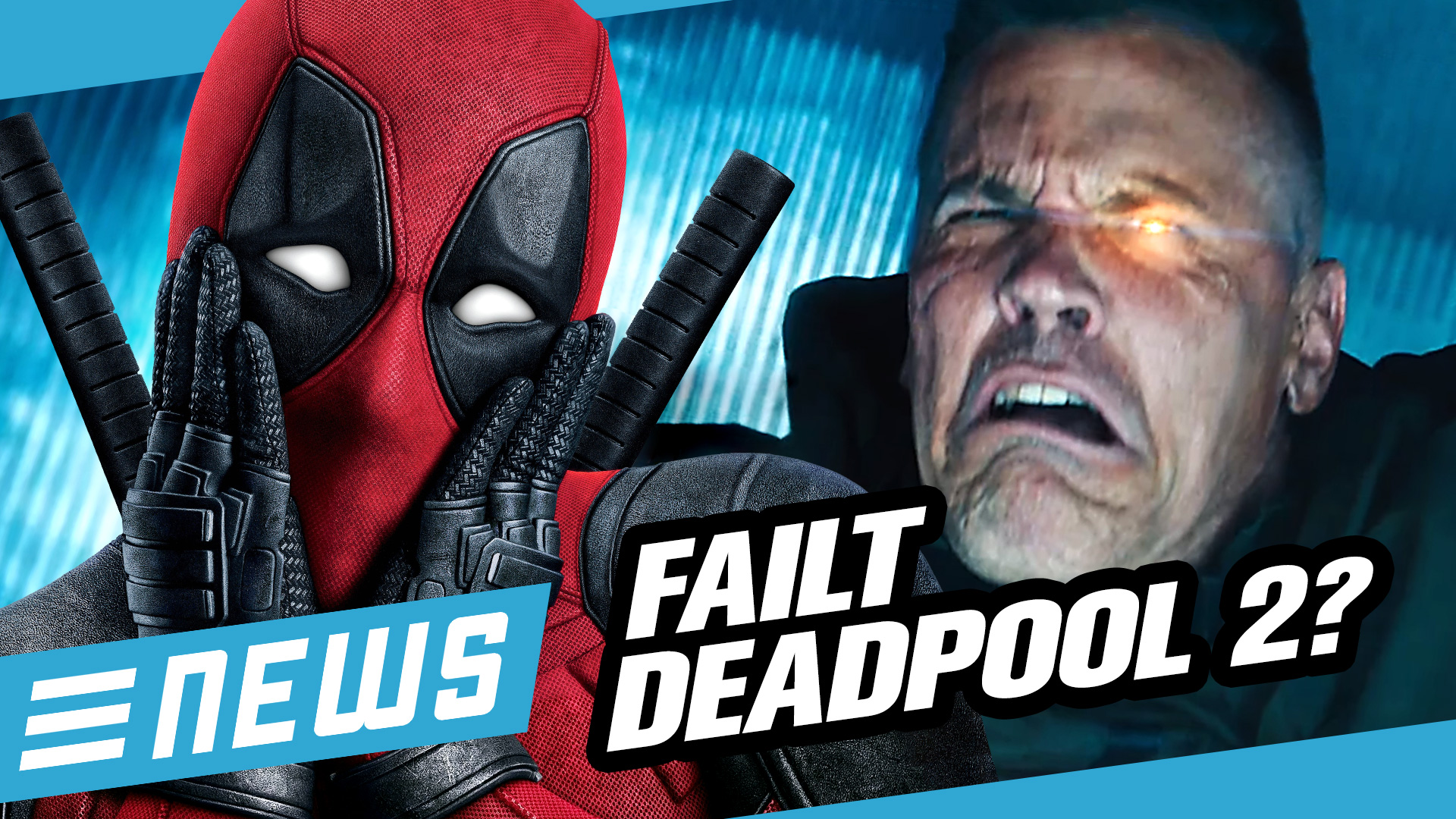 Nachdrehs:Deadpool 2-Testvorführungen fallen durch? - FLIPPS News vom 18.03.2018