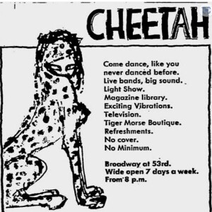 A Night at The Cheetah Club- NYC a Go-Go April 11, 1967