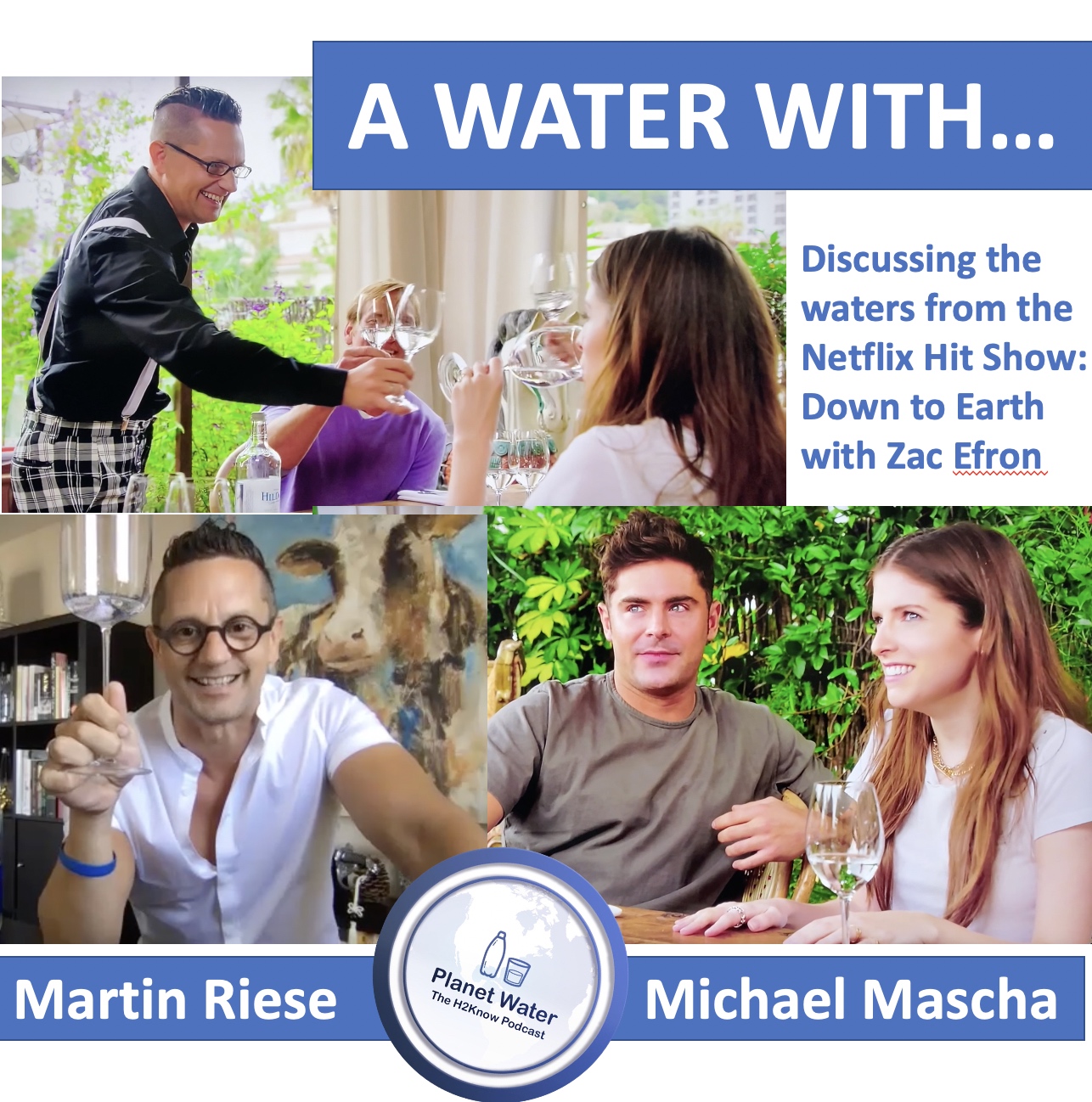 The H2Know Podcast with your personal water sommelier Martin Riese
