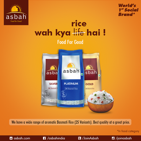 Asbah - Best Basmati Rice Brand in India