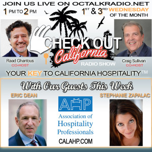 Episode #38-Eric Dean & Stephanie Zapalac, on the Check Out California Radio Show!