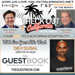 Episode #37- Dev Dugal, is on the Check Out California Radio Show!