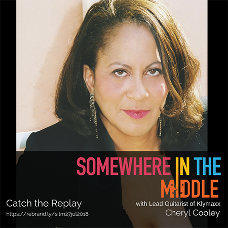 Somewhere in the Middle with Special Guest Cheryl Cooley of Klymaxx