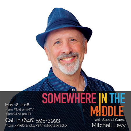 Somewhere in the Middle with Michele Barard and special guest Mitchell Levy, the AHA Guy