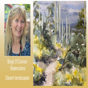 #042 How to Paint a Desert Path in Watercolor