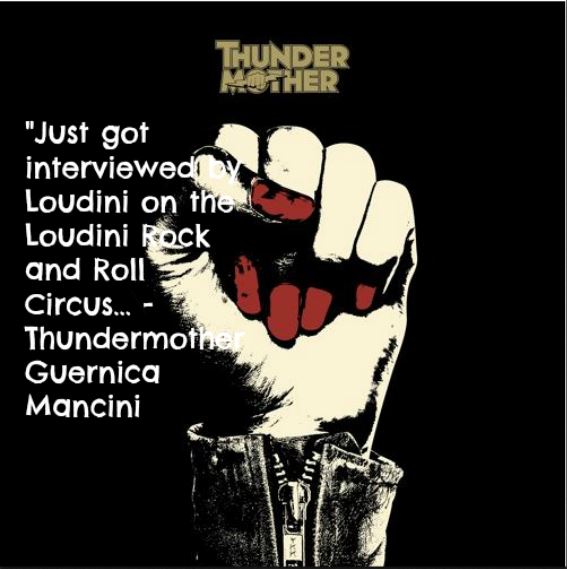 Guernica Mancini Front's Thundermother to World Domination