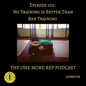 Episode 102: No Training is Better Than Bad Training