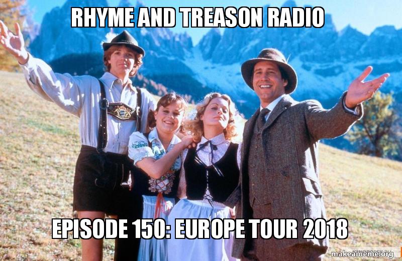 Episode 150: Europe Tour 2018