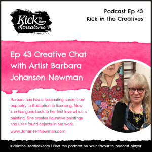 Ep 43 Creative Chat With Artist and illustrator Barbara Johansen Newman