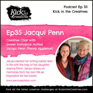 Ep 35 Creative Chat with Author Jacqui Penn aka Penny Appleton