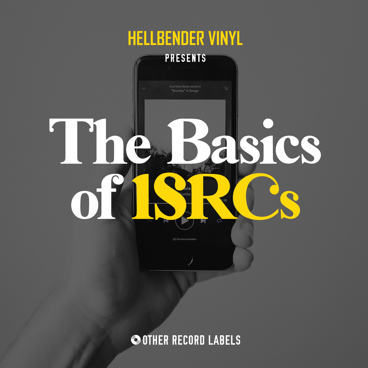 The Basics of ISRCs and Barcodes