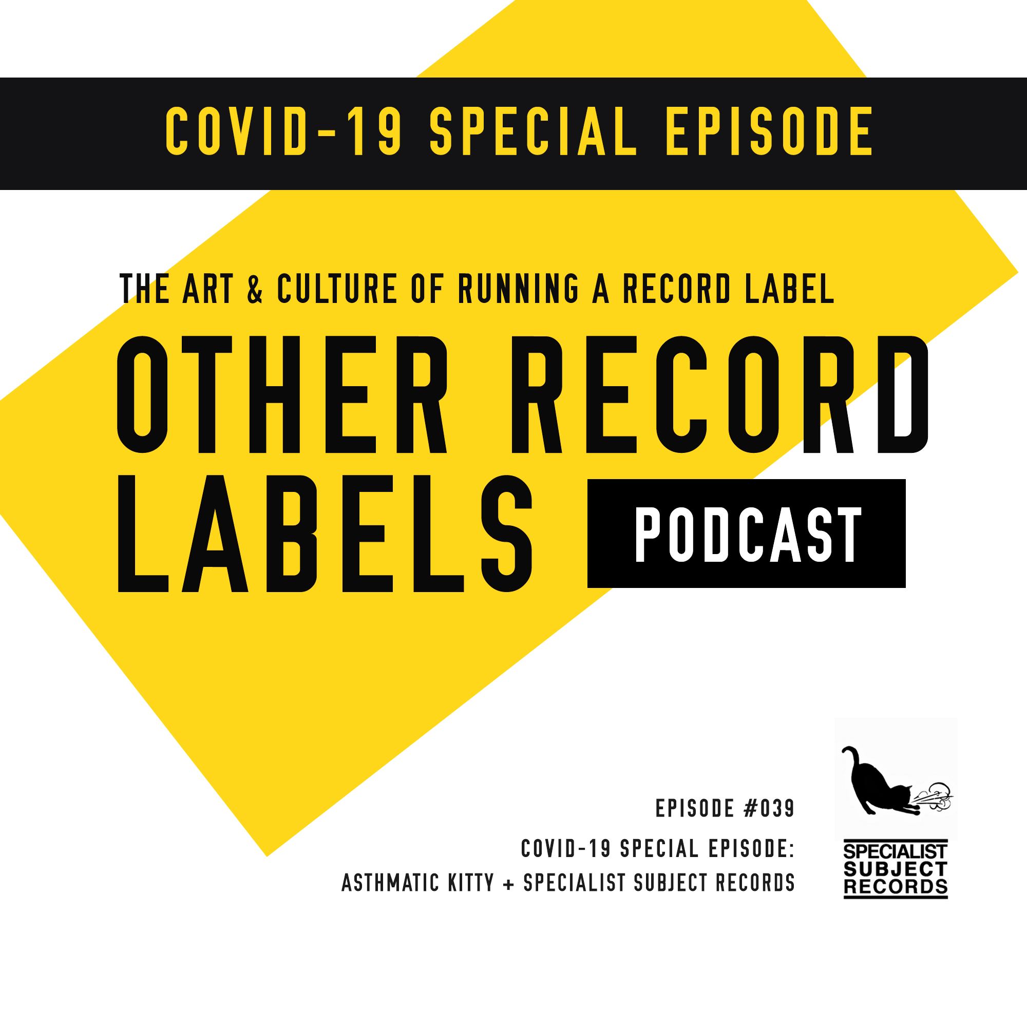 COVID-19 Episode (Asthmatic Kitty Records, Specialist Subject Records)