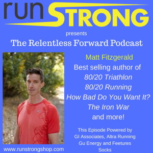 Best Selling Author, Sports Nutritionist, Athlete and Coach Matt Fitzgerald