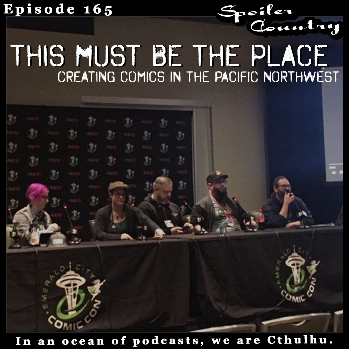 This must be the place, Creating comics in the PNW - ECCC 2019 Panel.