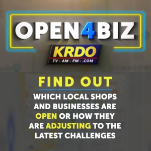 Open 4 Biz! - KRDO's Afternoon News with Ted Robertson - Antonio Briceno - March 19, 2020