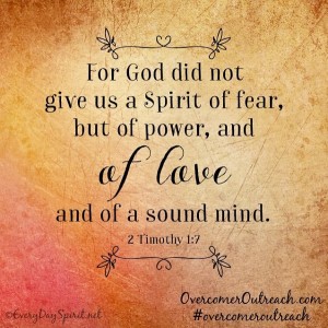 Fear is Not from GOD